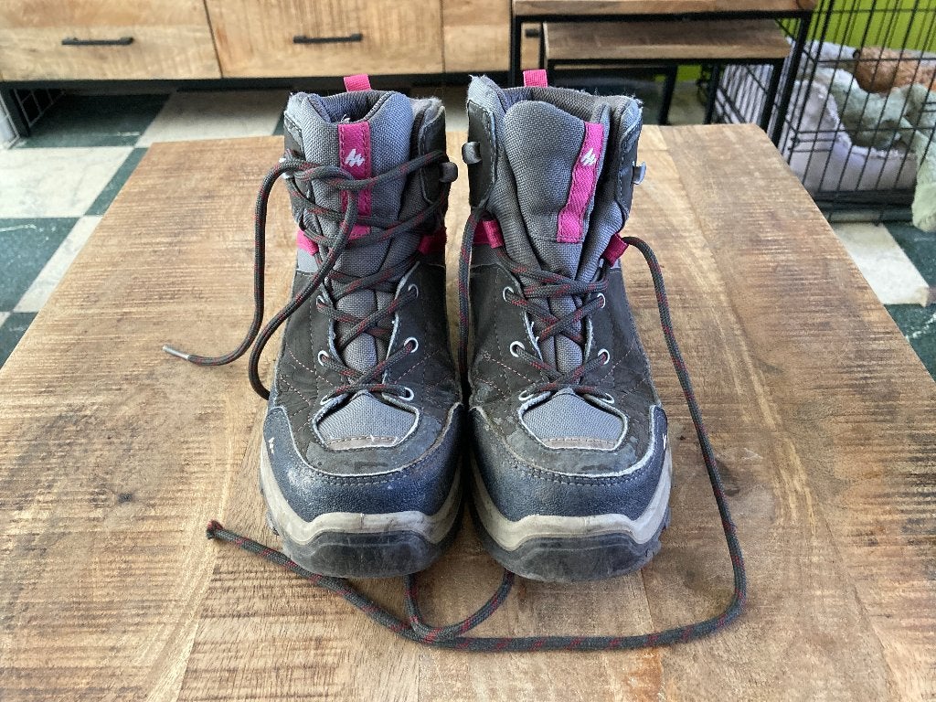 Decathlon Quechua wandelschoenen  bergschoenen – Maat 35, Gebruikt, Meisje, Schoenen, Ophalen of Verzenden