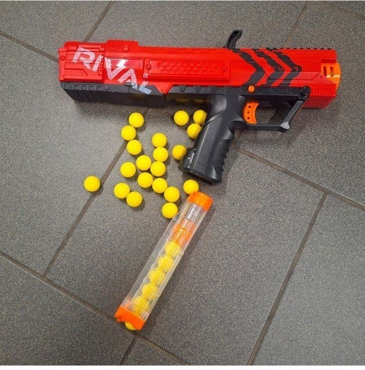 Nerf avec munitions, Enlèvement
