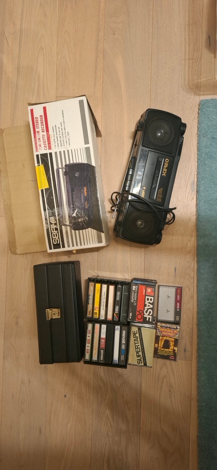 SBR stereo cassette recorder, Audio, Tv en Foto, Radio's, Ophalen of Verzenden