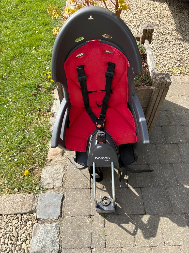 Siège vélo enfant Hamax, Repose-pieds, 9 à 36 kg, Enlèvement, Utilisé