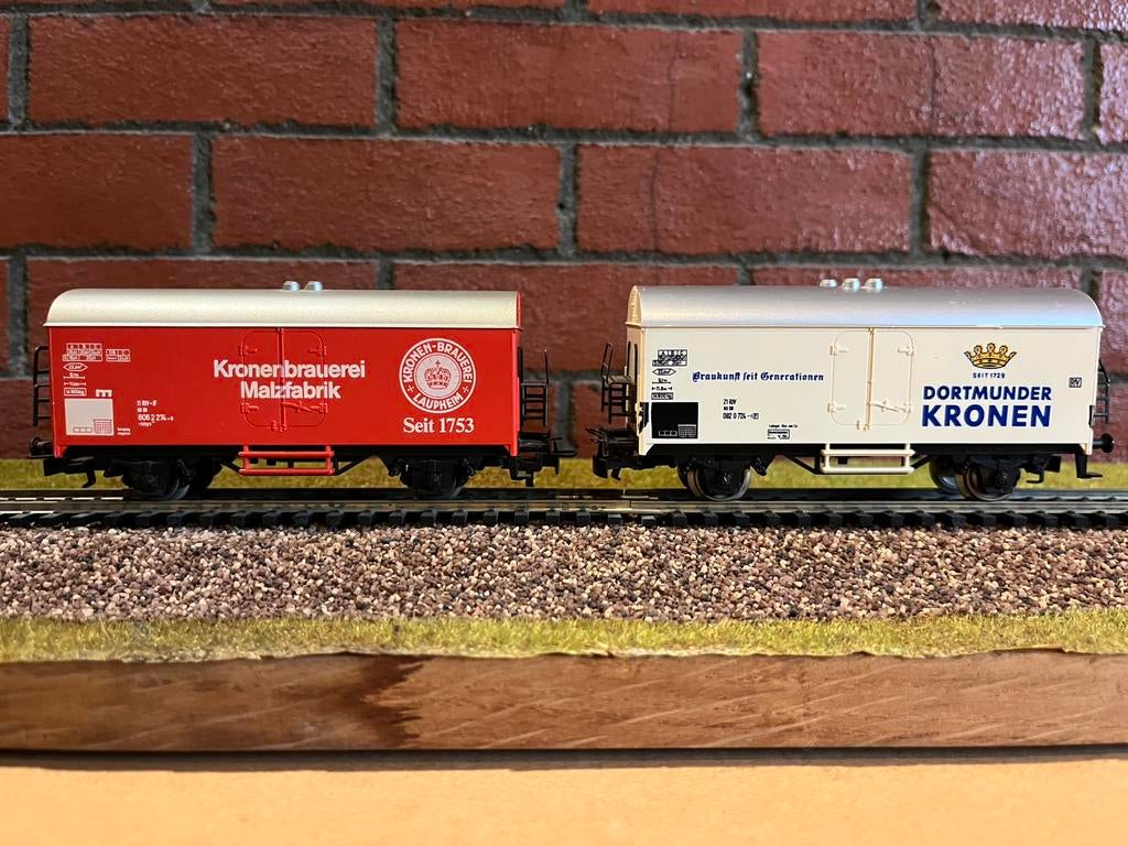 Marklin HO 4415 - 4416 DB lot 2 wagons biere Mint, Enlèvement ou Envoi, Courant alternatif, Wagon, Comme neuf