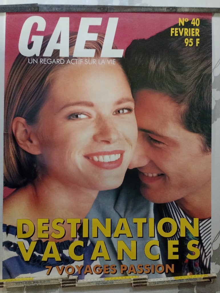 Affiche Publicitaire Magazine GAEL N40 Février 1992, Enlèvement ou Envoi