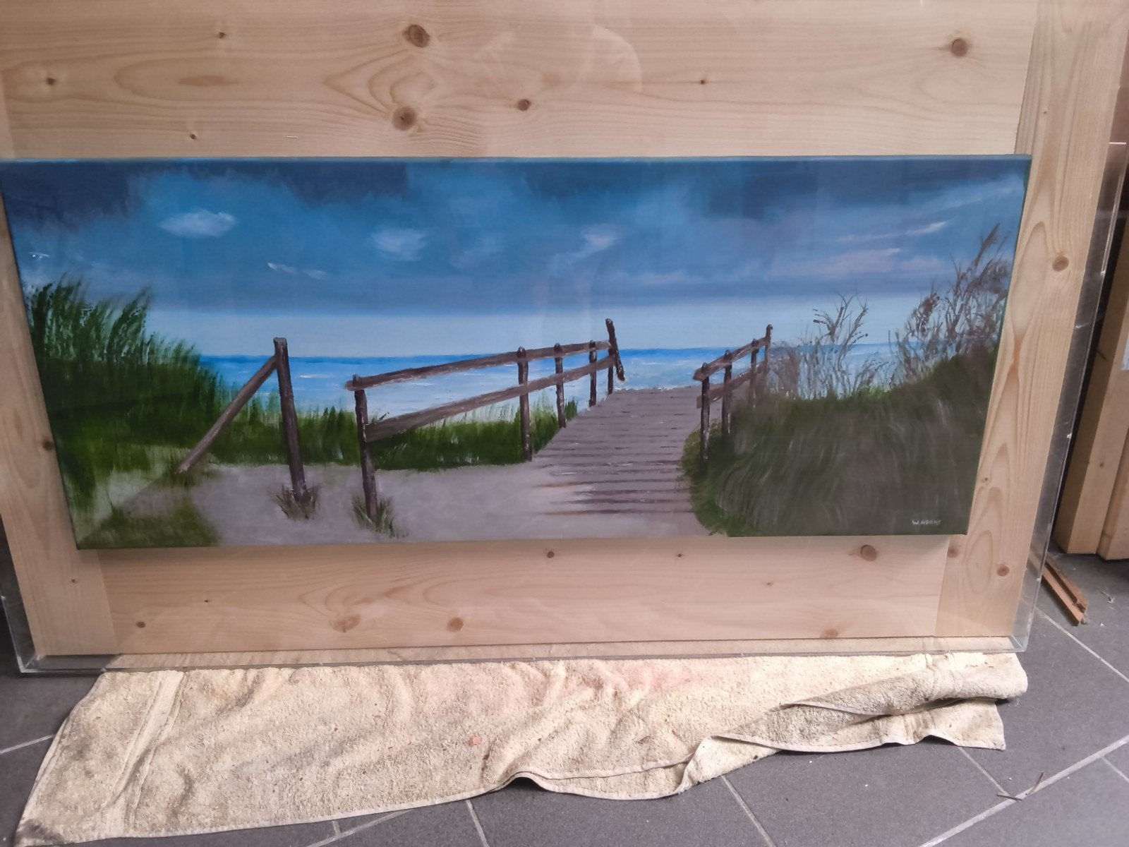Peinture à l'huile, Antiquités & Art, Enlèvement ou Envoi, Peinture à l'huile