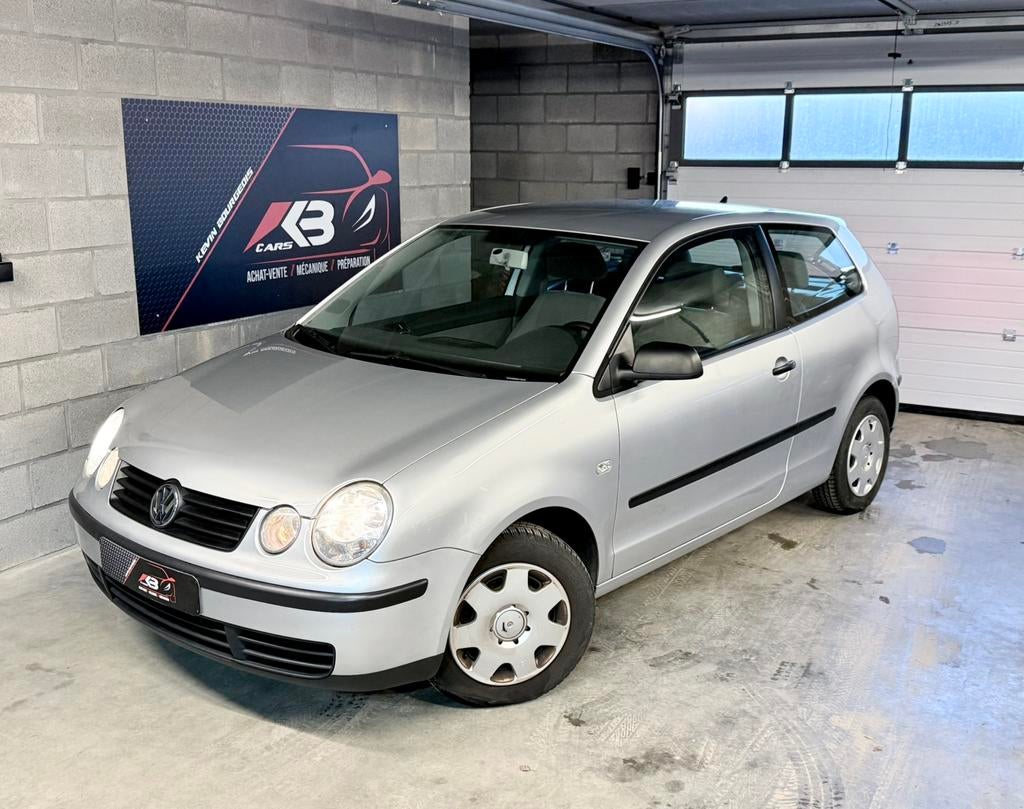 VW POLO 9N1 • 100.000 Kms • 1.2 Essence • 2005, Autos, Argent ou Gris, Achat, Entreprise, Garantie prolongée