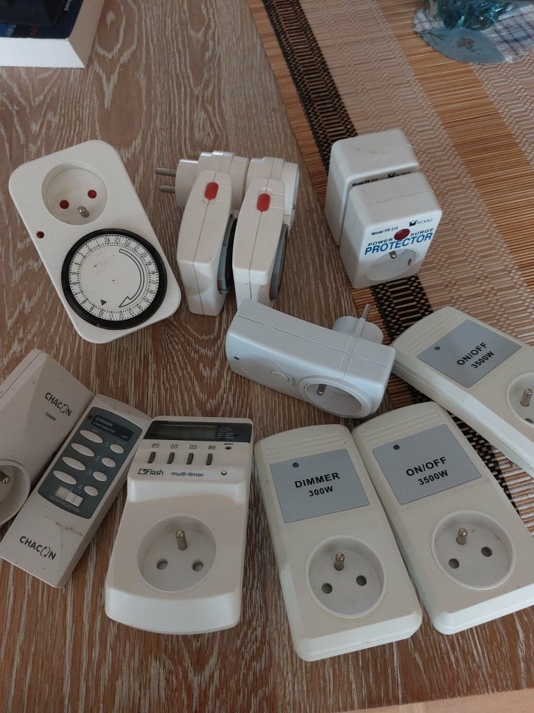 Grote set schakelaars, timers & protectors, Ophalen of Verzenden, Gebruikt, Overige merken, Dimmer