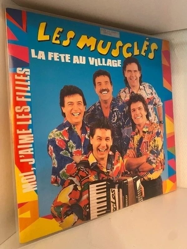 Les Musclés – La Fête Au Village - France 1989, Envoi, Utilisé, LP