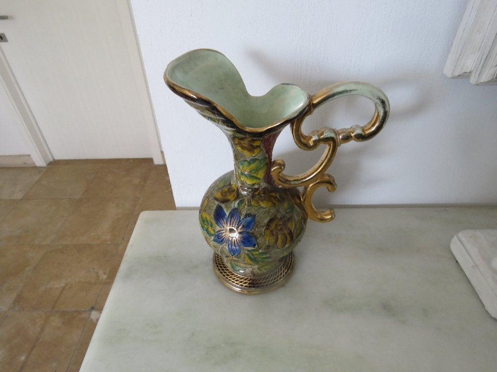 Vase cloisonné H Bequet modèle 265, Enlèvement ou Envoi