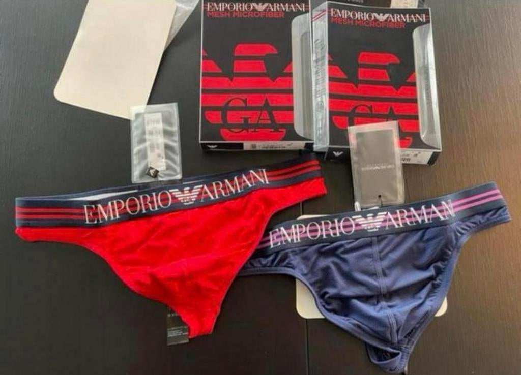 Corde en maille microfibre Emporio Armani, Vêtements | Hommes, Envoi, Autres couleurs, Slip
