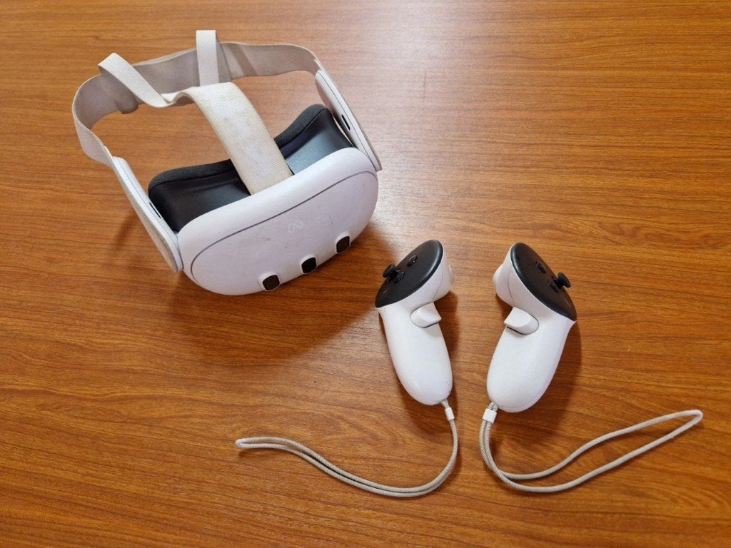 Meta Quest 3 128GB, Ophalen of Verzenden, Gebruikt, VR-bril, Pc