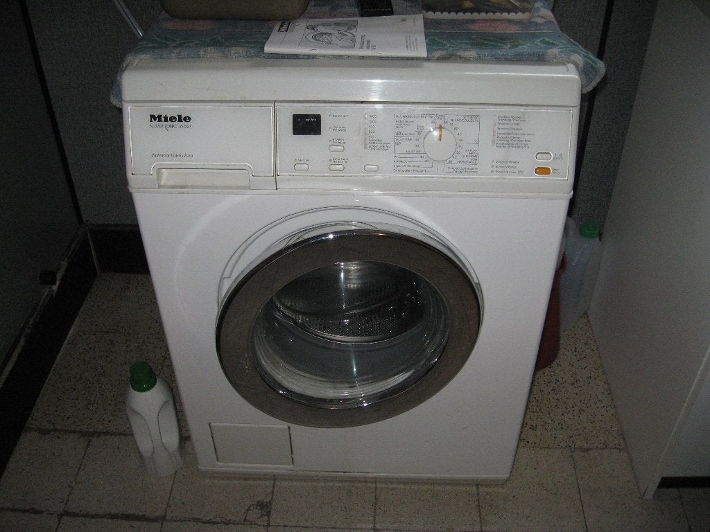 wasmachine miele, Elektronische apparatuur, Ophalen, Zo goed als nieuw, Voorlader
