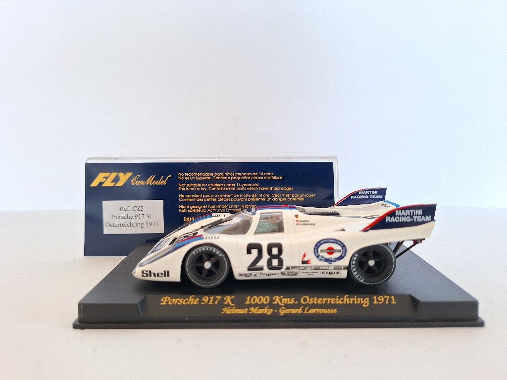 Fly Porsche 917K 1.000 KM Osterreichring 71 Helmut Marko C82, Enfants & Bébés, Neuf, Autres marques, Électrique, Enlèvement ou Envoi
