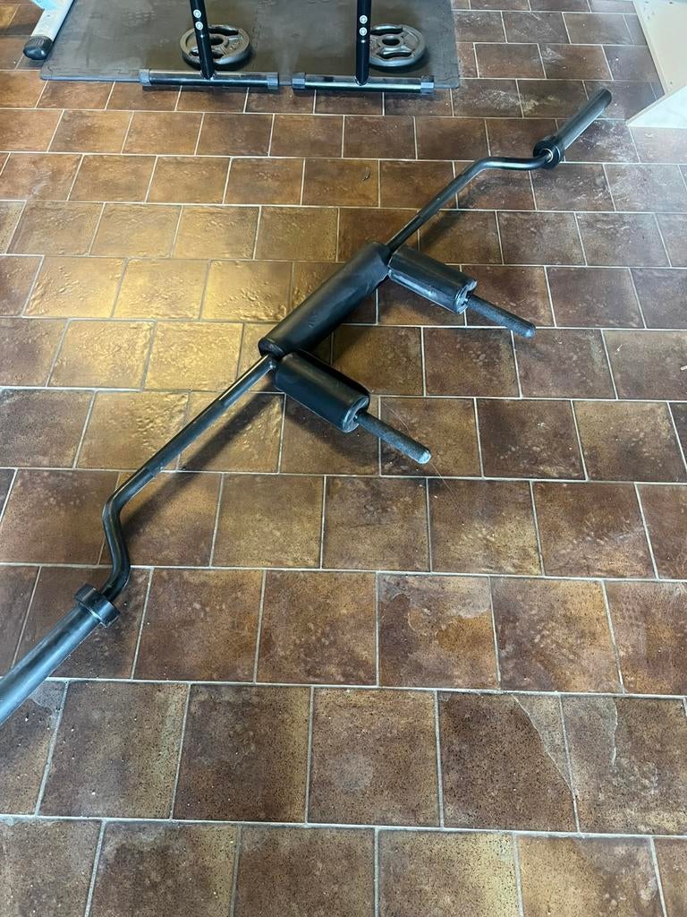 Professionele Squat Bar te koop!, Ophalen, Krachtstation, Rug, Zo goed als nieuw
