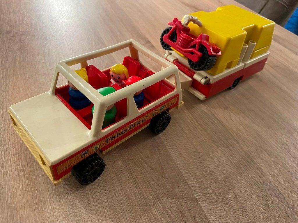fisher price camper, vintage, Ophalen of Verzenden