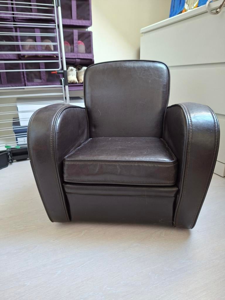 Clubfauteuil voor kinderen, Ophalen