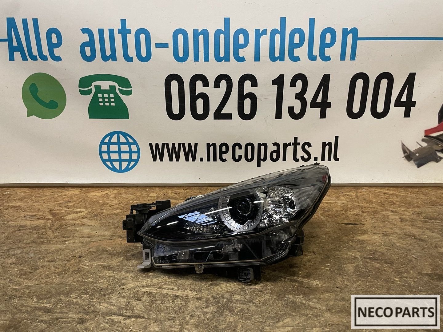 MAZDA 2 MK3 FACELIFT FULL LED KOPLAMP D43N-51040 ORIGINEEL, Auto-onderdelen, Gebruikt, -, -, Ophalen of Verzenden