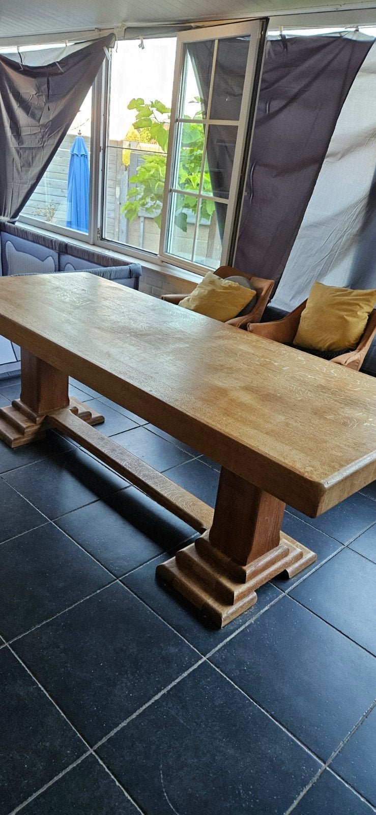 Eettafel, Ophalen