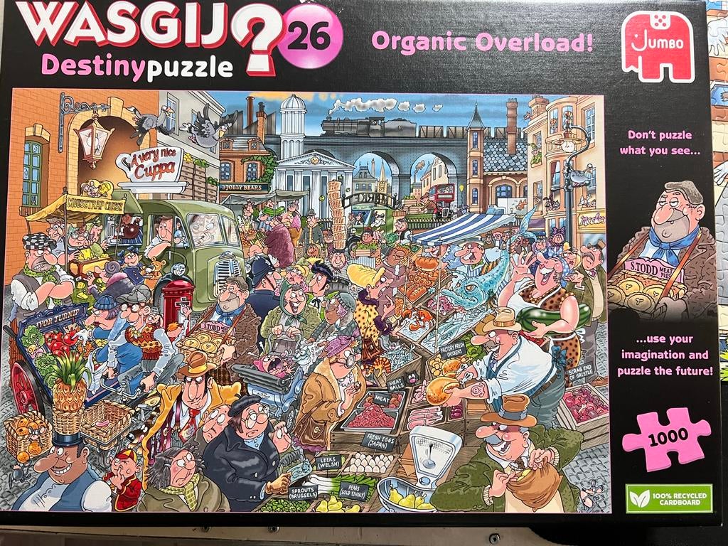 Wasgij Destiny 26 1000 st, Ophalen of Verzenden, Zo goed als nieuw