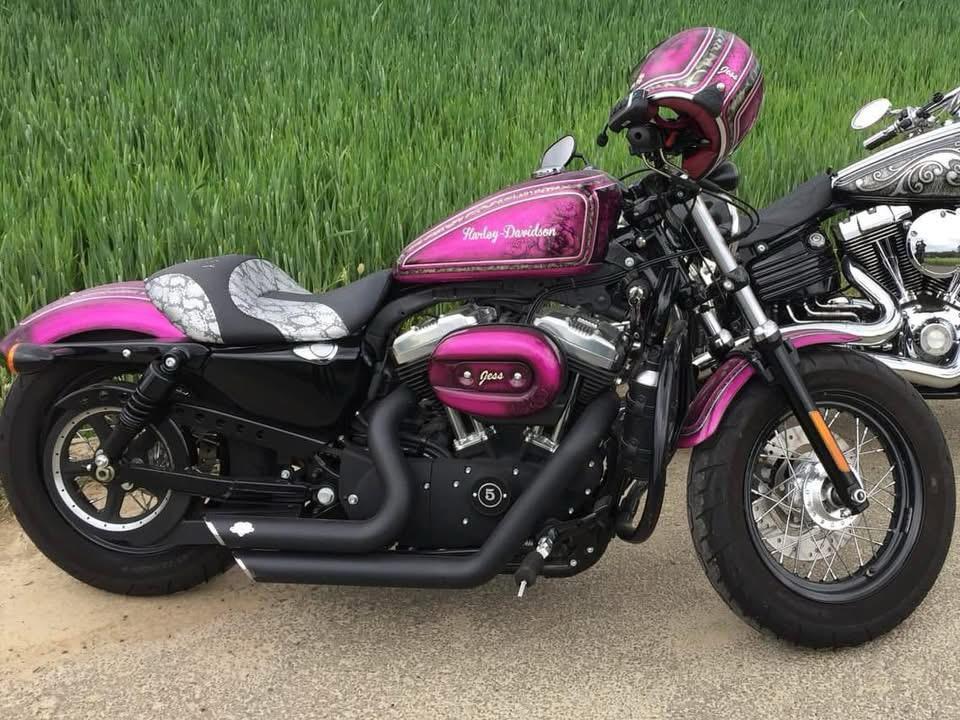 48 Harley Davidson comme neuves, Motos, Motos | Harley-Davidson, Particulier, Chopper, jusqu'à 11 kW, 2 cylindres, Permis Moto A1 minimum