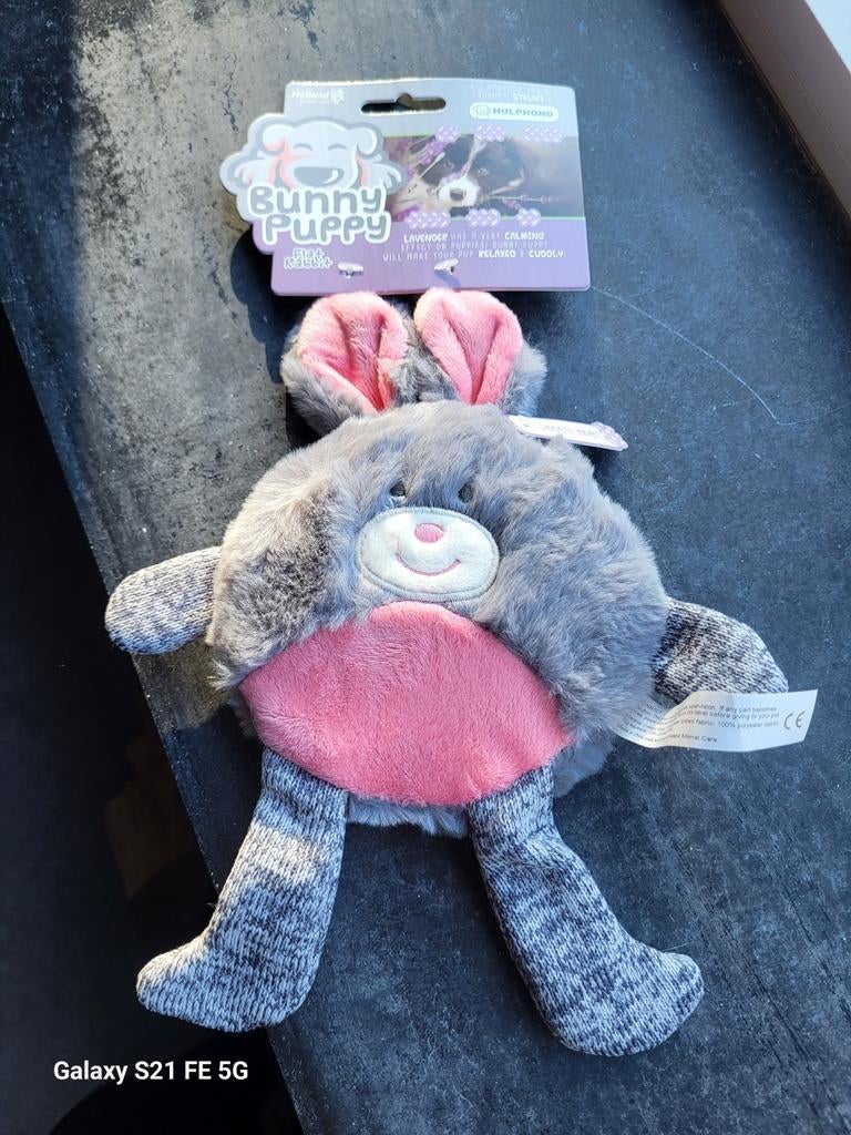Puppy speeltje, plat konijn, Animaux & Accessoires, Jouets pour chiens, Enlèvement ou Envoi, Neuf, Peluches