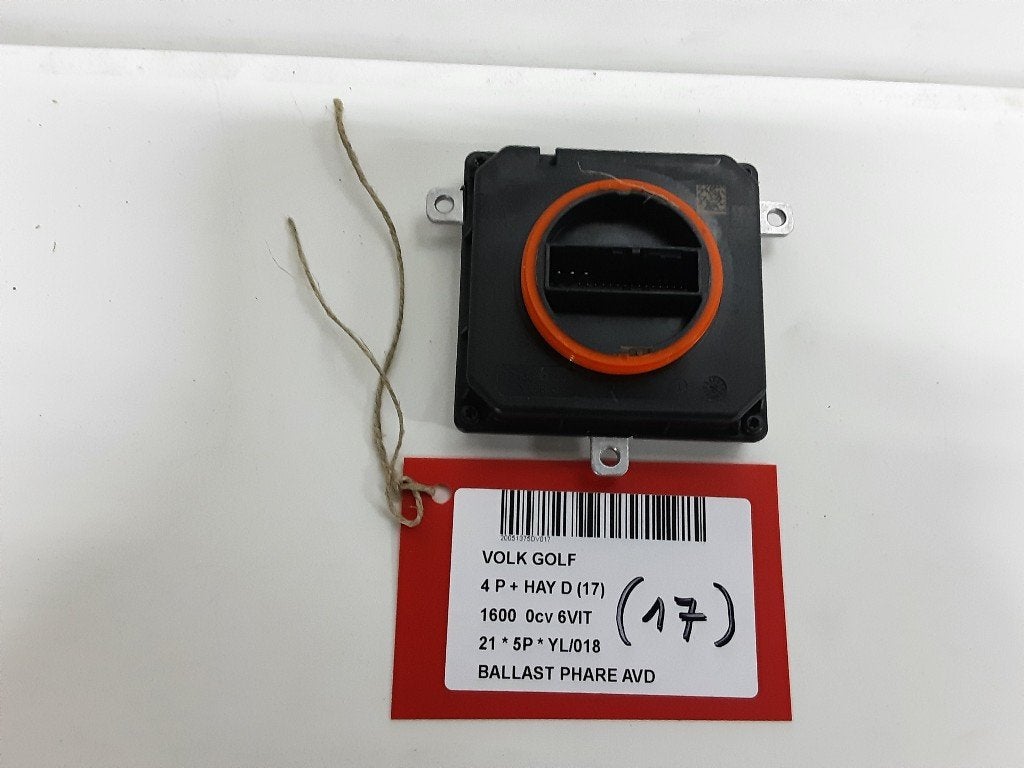 BALLAST DE PHARE XENON DROIT Volkswagen Golf VIII (CD1), Volkswagen, Mevr. I. Hauben, Utilisé, Rue de l'Espoir 34 34
4030  GRIVEGNÉE, BE