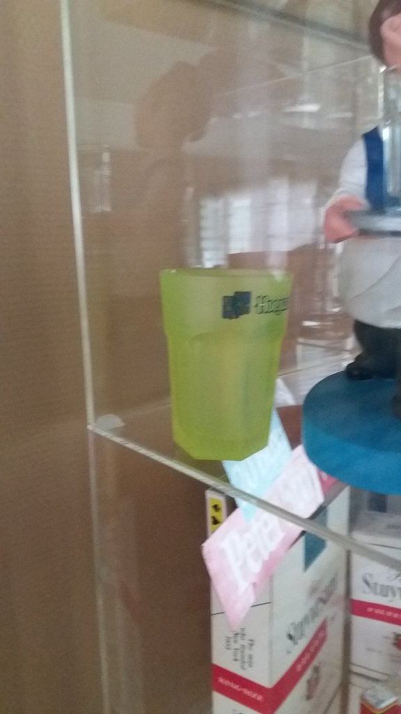 hoegaarden glas zeldzaam, Ophalen, Zo goed als nieuw