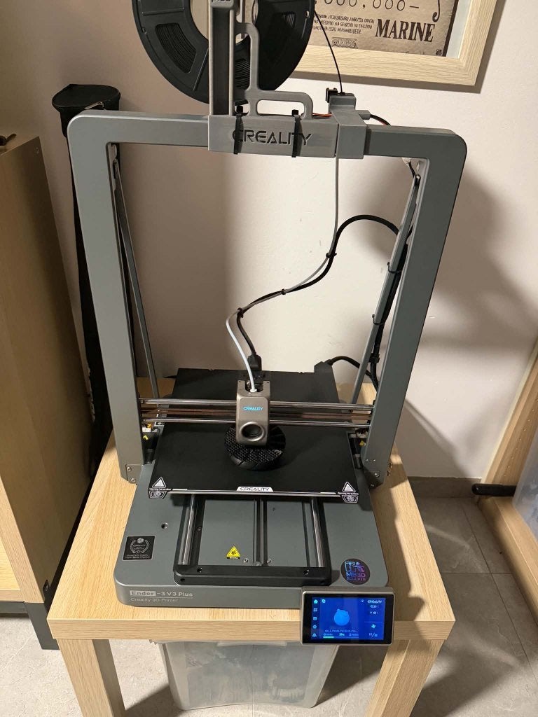 imprimante 3D creality ender 3v3 plus, Informatique & Logiciels, Wi-Fi intégré, Comme neuf, Enlèvement, Filament