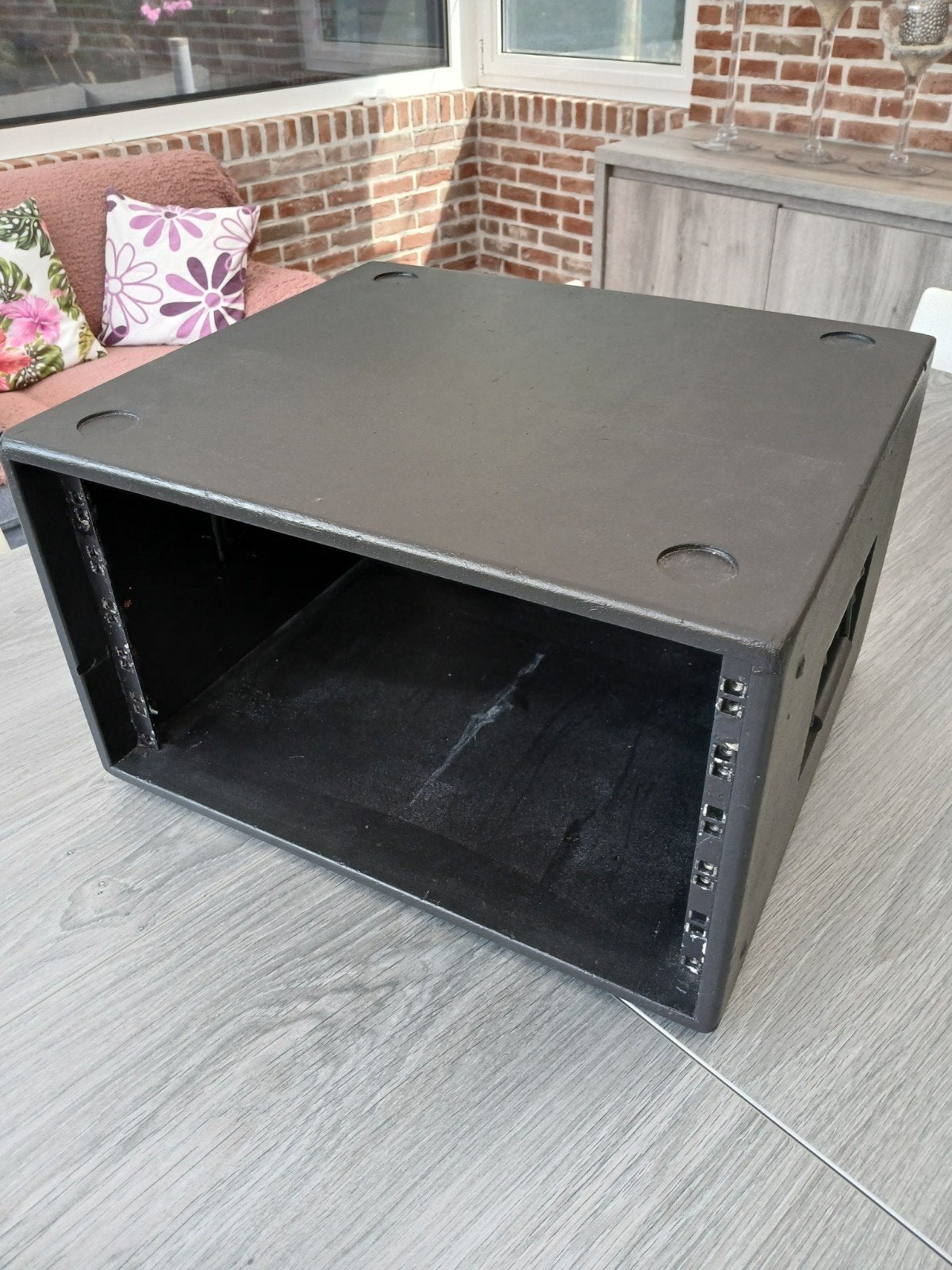 Rack/Studiocase 6U, Audio, Tv en Foto, Professionele apparaten, Ophalen