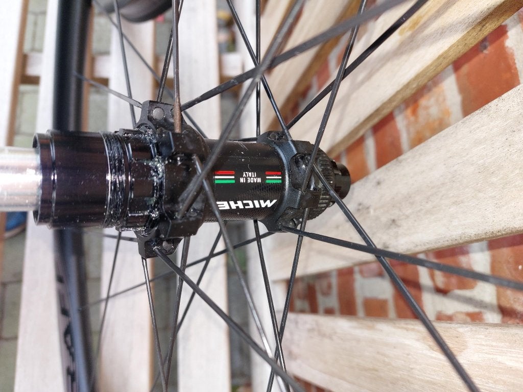 Miche Graff Alu wielset, Fietsen en Brommers, Ophalen, Carbon