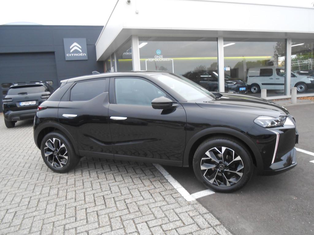 DS Automobiles DS 3 CROSSBACK 1.2 PURETECH AUTOMAAT - WAARBO, Auto's, DS, 4 deurs, Gebruikt, Zwart, Zwart
