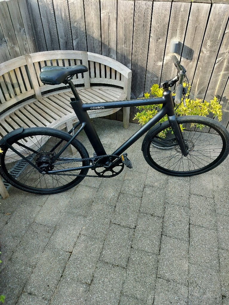 Vélo électrique Cowboy 2, Vélos & Vélomoteurs, Enlèvement, Utilisé, 50 km par batterie ou plus, Cowboy