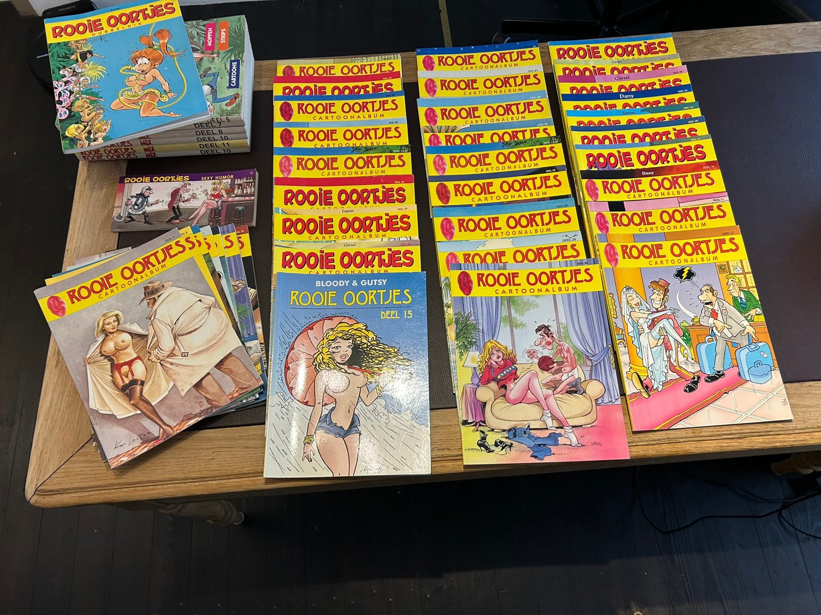 Rooie oortjes, Livres, Plusieurs comics, Enlèvement, Comme neuf