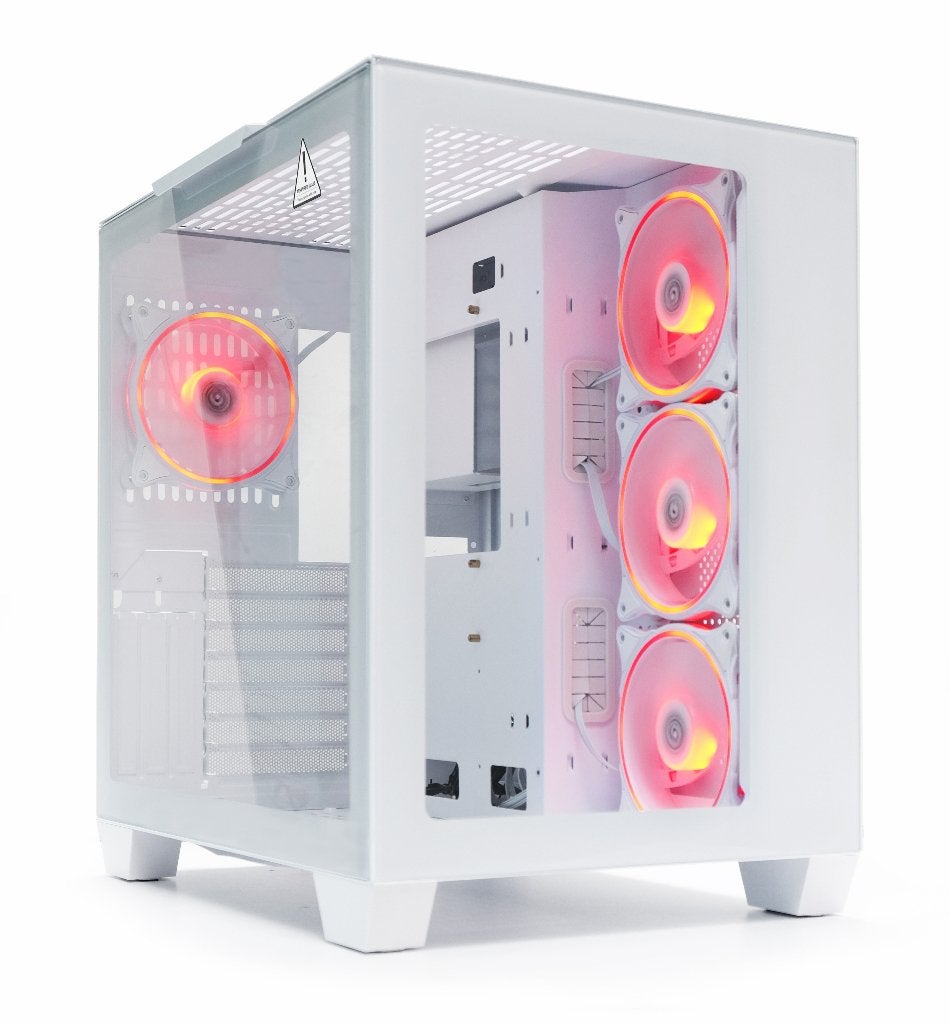 Boîtier PC Gaming MIDI Tower 807 + 4x RGB fans inclus, Enlèvement ou Envoi, Neuf