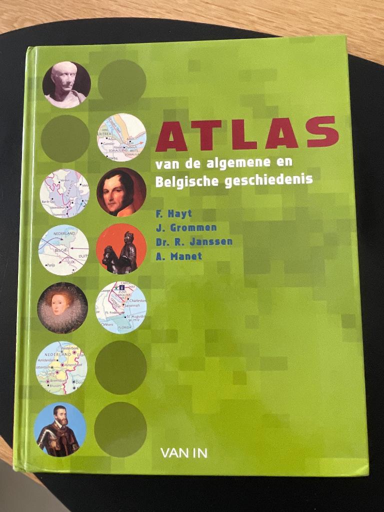 Atlas van de algemene en Belgische geschiedenis, Boeken, ASO, Geschiedenis, Van In, Ophalen