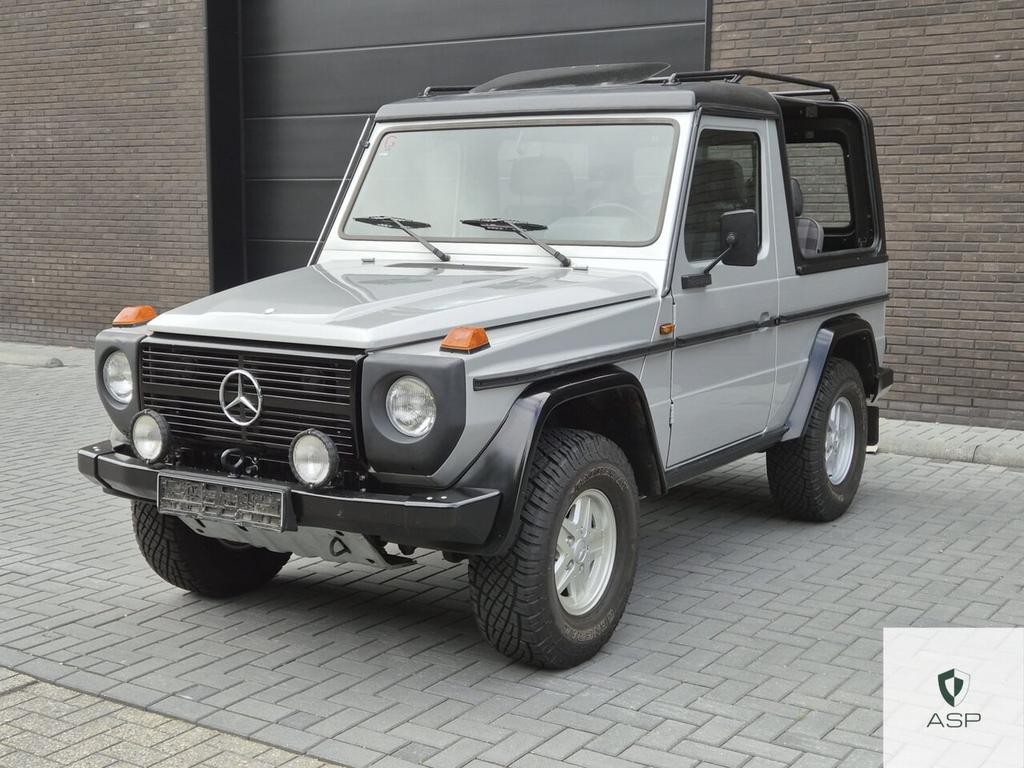 Mercedes-Benz G 230 GE Cabrio | 1986 | Hard + Soft top, Autos, Argent ou Gris, Achat, Entreprise, Cabriolet