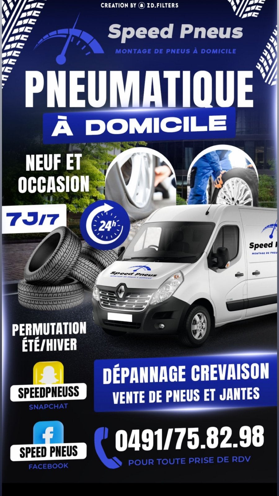 Montage dépannage de pneus a domicile, Autos : Divers, Modes d'emploi & Notices d'utilisation, Enlèvement