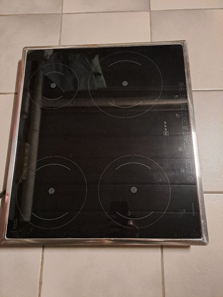 Inductiekookplaat, Elektronische apparatuur, Kookplaten, Ophalen, Gebruikt, 4 kookzones, Energieklasse A of zuiniger