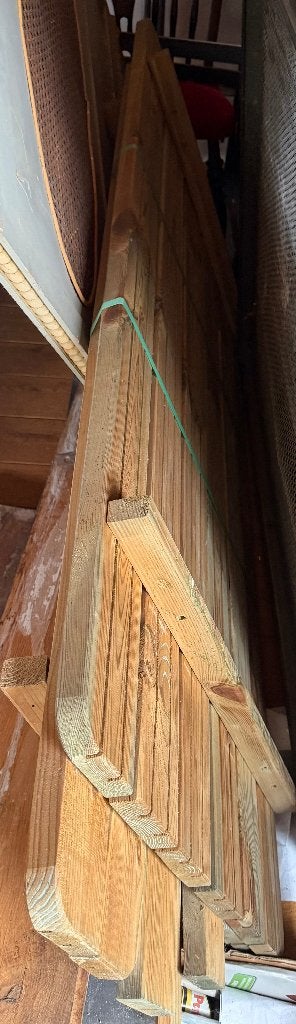 Gratis nieuwe picknicktafel (nog niet gemonteerd), Tuin en Terras, Ophalen, Nieuw, Rechthoekig, Hout