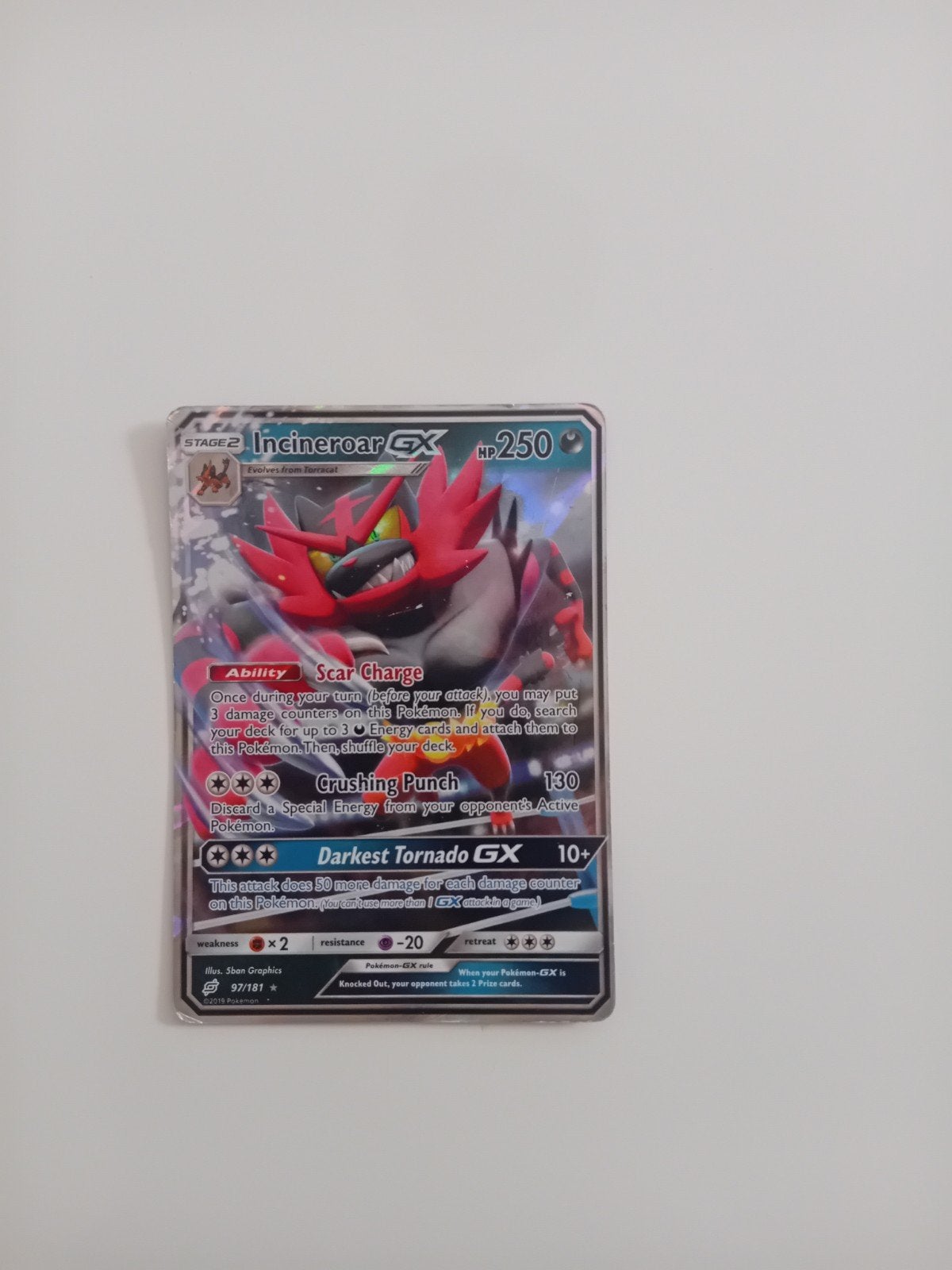 Incineroar gx, Ophalen of Verzenden