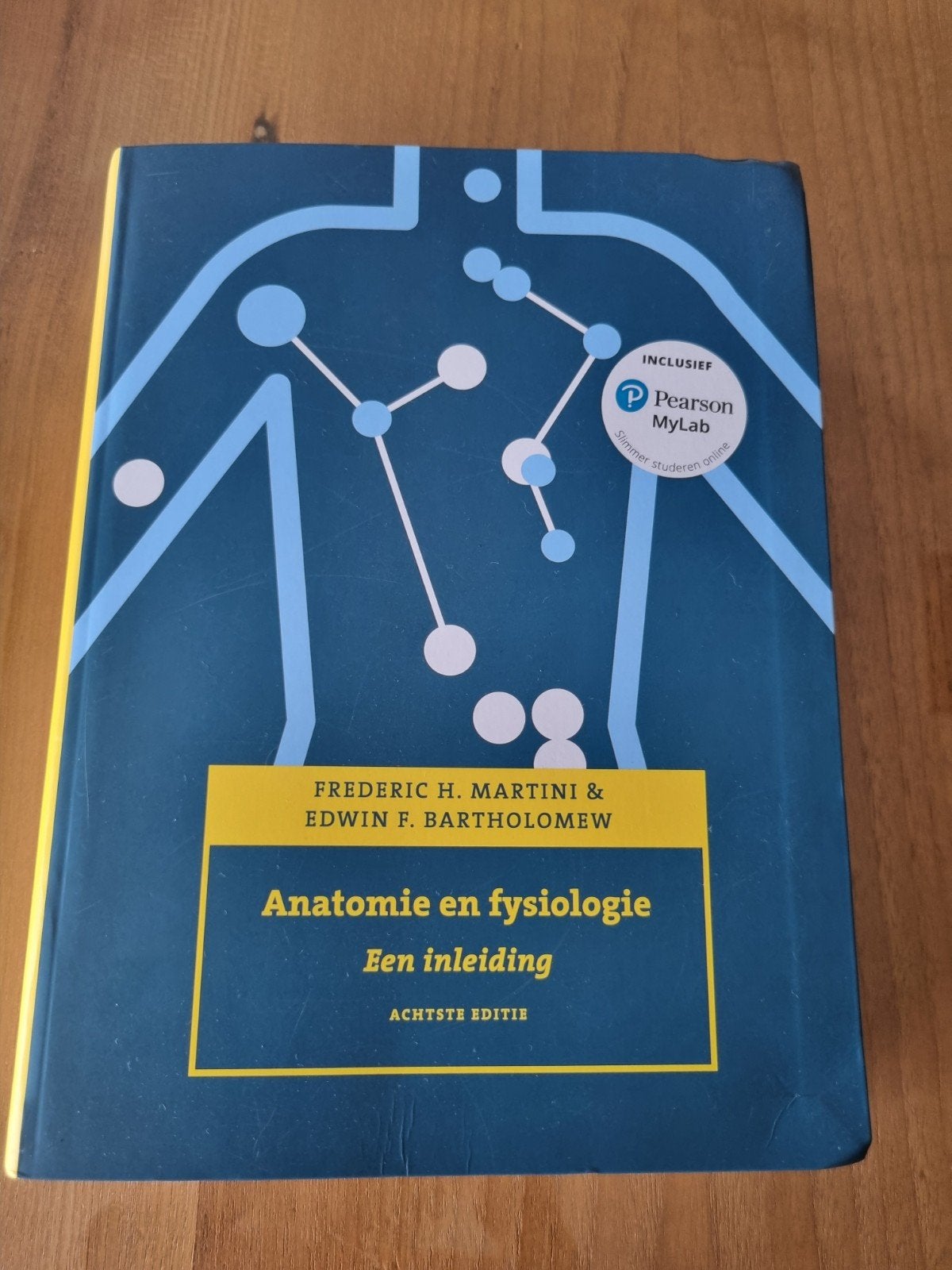 Anatomie en fysiologie, 8e editie met MyLab NL, Ophalen, Zo goed als nieuw, Frederic H. Martini; Edwin F. Bartholomew, Nederlands