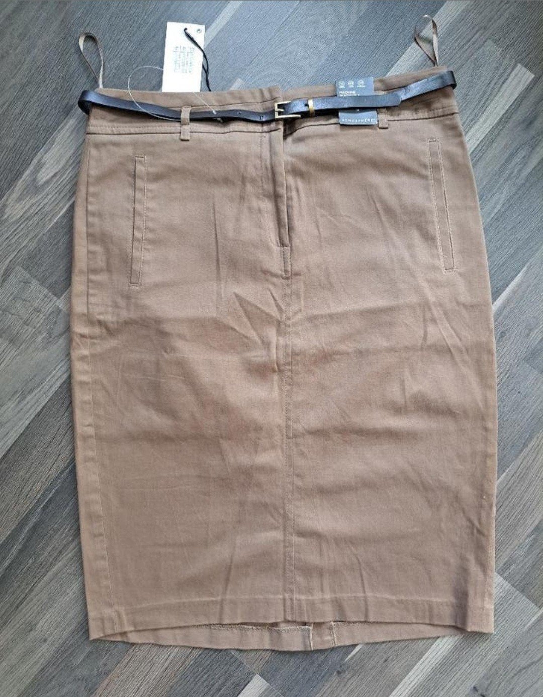 Atmosphere, nieuwe rok met riem, mt 38, Kleding | Dames, Rokken, Maat 38/40 (M), Atmosphere, Beige, Nieuw
