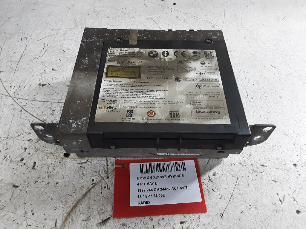 RADIO BMW X5 (F15) (01-2013/07-2018) (8708256), Auto-onderdelen, Gebruikt, Mevr. I. Hauben, BMW, Rue de l'Espoir 34 34
4030  GRIVEGNÉE, BE