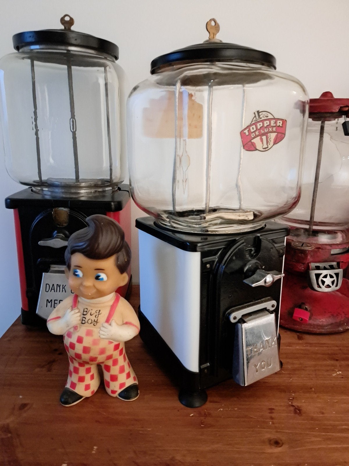zeldzame Amerikaanse Victor Topper kauwgomautomaat, Verzamelen, Ophalen of Verzenden