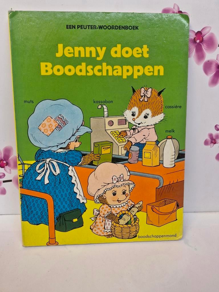 🩵 Livre : Jenny Groceries, Livre à déplier, à toucher ou à découvrir, Enlèvement ou Envoi, Rebo Productions, Comme neuf
