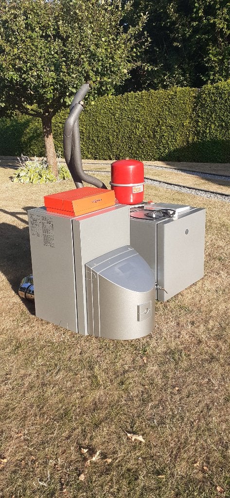 Chaudière mazout Viessmann de 2015 avec boiler, Enlèvement, Comme neuf