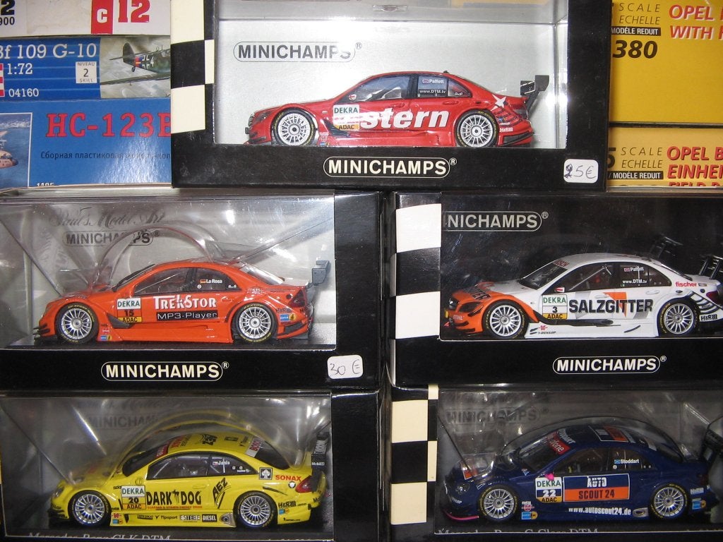 mercedes dtm wagens op 1/43, Hobby en Vrije tijd, Modelauto's | 1:43, Ophalen of Verzenden, Nieuw, Auto, MiniChamps