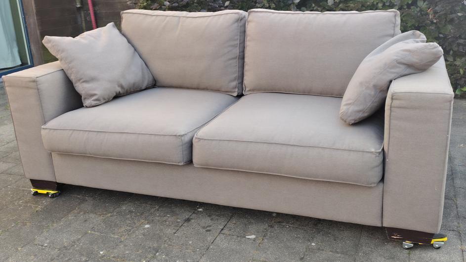 moderne Zetel, Huis en Inrichting, Ophalen, Gebruikt, 100 tot 125 cm, Driepersoons