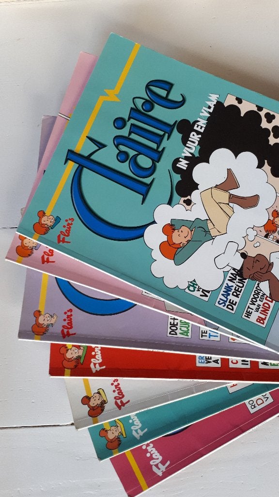 set strips / Claire / 6 stuks, Boeken, Meerdere stripboeken, Ophalen, Gelezen