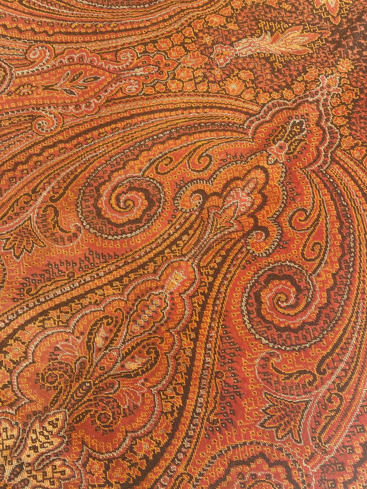 Nappe/plaid Kashmir, Laine, Nappe, Enlèvement ou Envoi, 135 cm