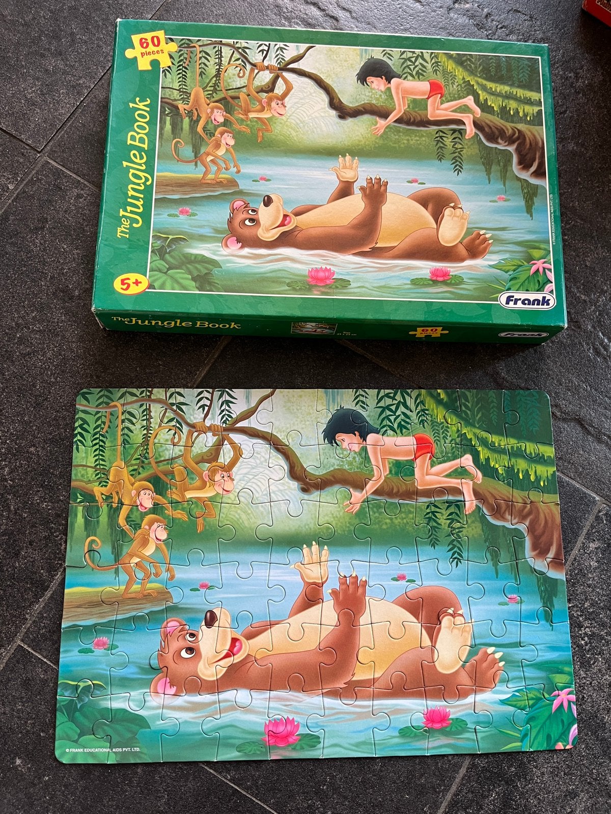 Puzzle Le livre de la jungle - 60 pièces, Enlèvement ou Envoi, Comme neuf