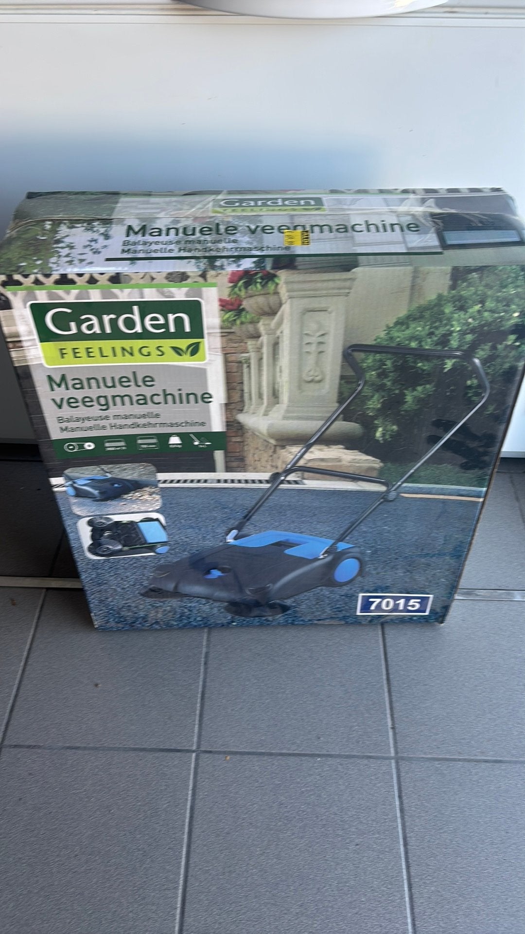 Veegmachine gardenfeelings, Ophalen of Verzenden, Nieuw